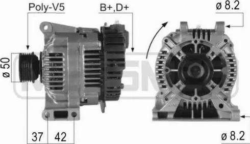 Messmer 210233 - Ģenerators autospares.lv