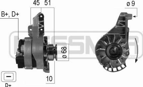 Messmer 210232A - Ģenerators autospares.lv