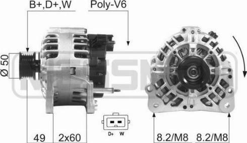 Messmer 210224A - Генератор www.autospares.lv