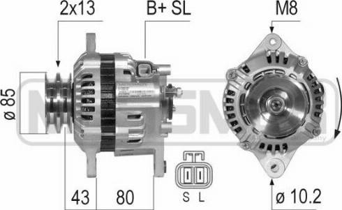 Messmer 210794A - Ģenerators autospares.lv