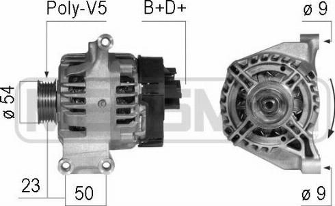 Messmer 210744A - Генератор www.autospares.lv