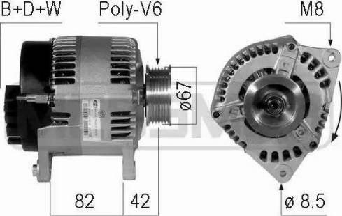 Messmer 210761 - Ģenerators autospares.lv