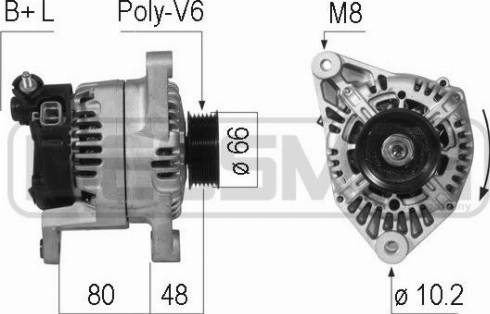 Messmer 210709A - Генератор www.autospares.lv