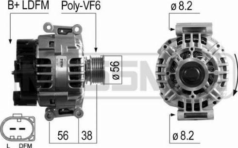 Messmer 210704A - Ģenerators autospares.lv