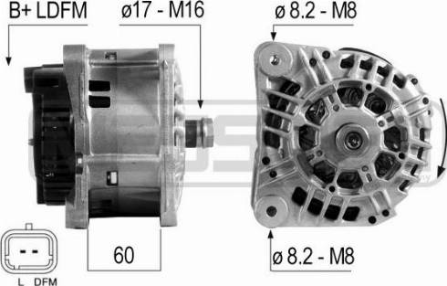 Messmer 210701A - Ģenerators www.autospares.lv