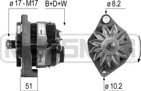 Messmer 210702A - Ģenerators autospares.lv