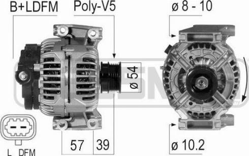 Messmer 210724A - Генератор www.autospares.lv