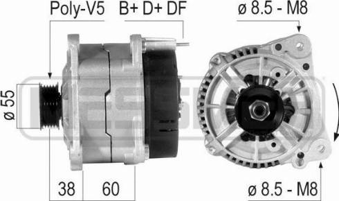 Messmer 210726A - Генератор www.autospares.lv