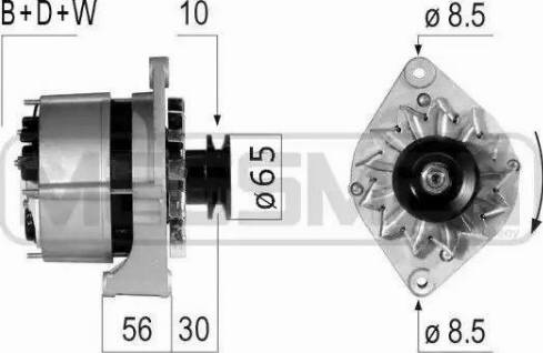 Messmer 210722 - Генератор www.autospares.lv