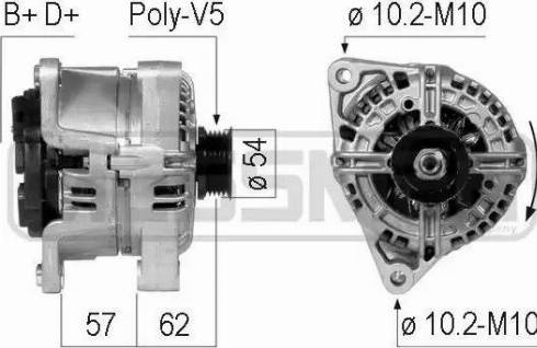 Messmer 210774 - Alternator www.autospares.lv