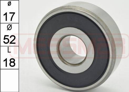 Messmer 218019 - Подшипник www.autospares.lv