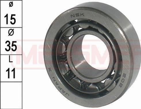 Messmer 218018 - Bearing www.autospares.lv