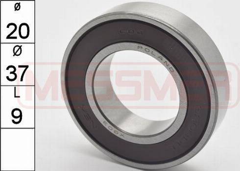 Messmer 218034 - Bearing www.autospares.lv