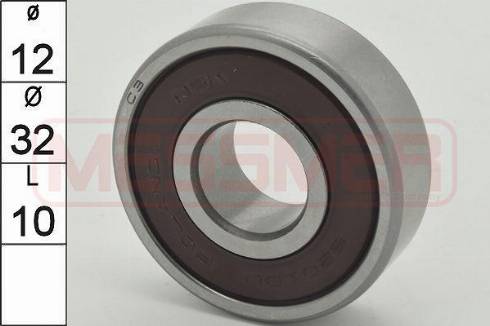 Messmer 218023 - Bearing www.autospares.lv