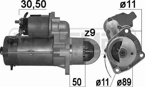 Messmer 220992 - Starteris autospares.lv