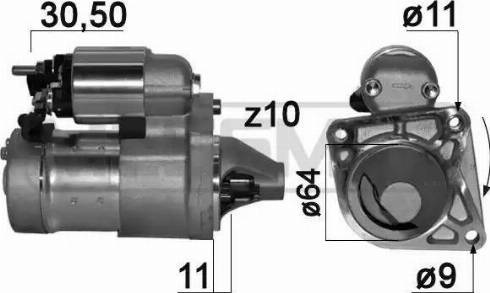 Messmer 220904 - Starter www.autospares.lv