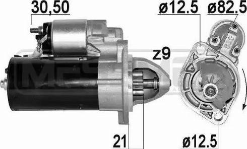 Messmer 220912 - Starter www.autospares.lv