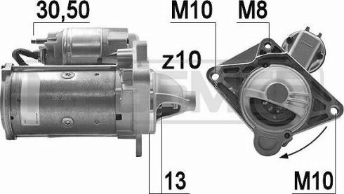 Messmer 220980 - Starter www.autospares.lv