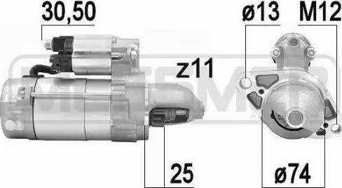 Messmer 220937 - Starteris autospares.lv