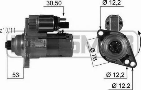 Messmer 220449 - Starteris autospares.lv