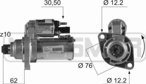 Messmer 220448A - Starteris autospares.lv