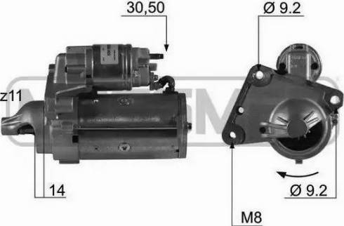 Messmer 220451 - Starteris autospares.lv