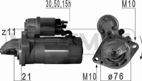 Messmer 220457R - Starteris autospares.lv