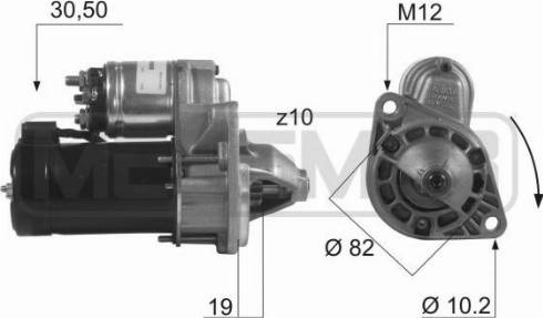 Messmer 220401A - Starter www.autospares.lv