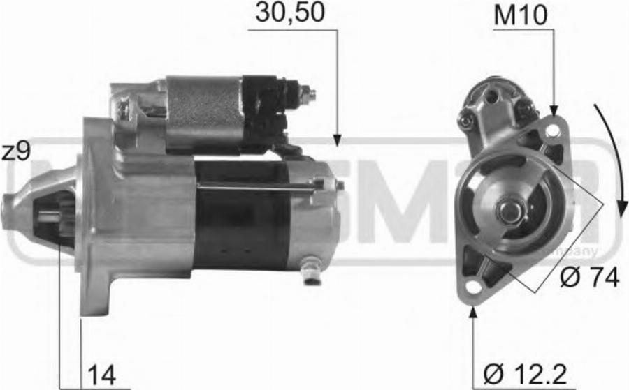 Messmer 220486 - Starter www.autospares.lv