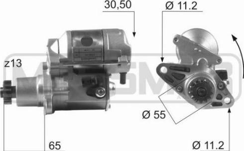 Messmer 220483A - Starteris autospares.lv