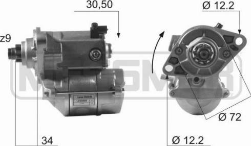 Messmer 220482A - Starter www.autospares.lv