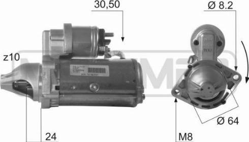 Messmer 220432A - Starter www.autospares.lv