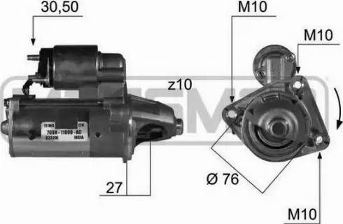 Messmer 220420 - Starter www.autospares.lv