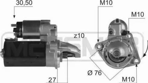 Messmer 220422 - Starteris autospares.lv