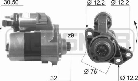 Messmer 220427A - Starteris autospares.lv