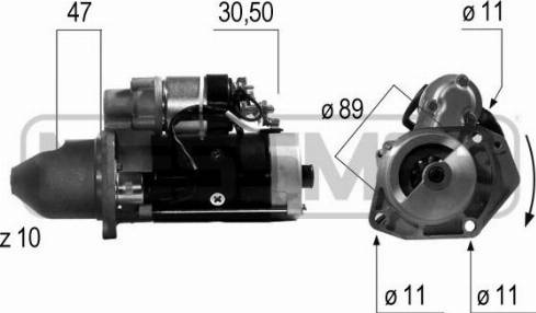 Messmer 220512A - Starter www.autospares.lv