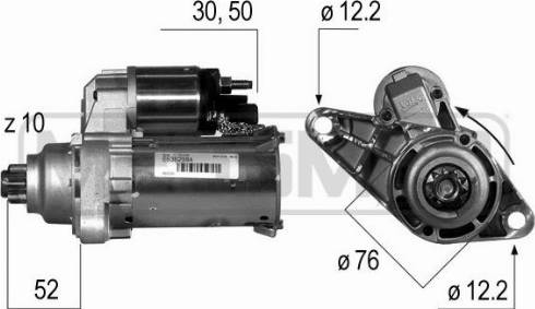 Messmer 220530A - Starteris autospares.lv