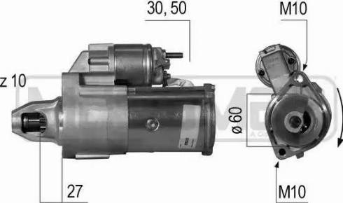 Messmer 220532 - Starteris www.autospares.lv