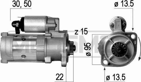 Messmer 220578A - Стартер www.autospares.lv