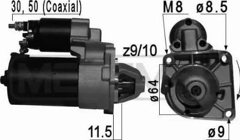 Messmer 220697 - Starteris autospares.lv