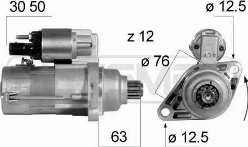 Messmer 220646 - Стартер www.autospares.lv