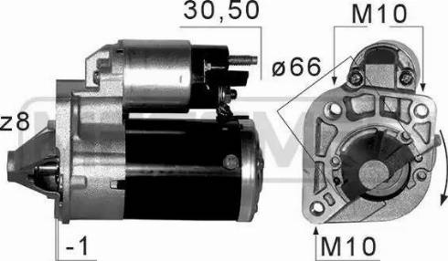 Messmer 220668 - Starter www.autospares.lv