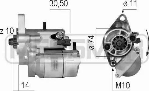 Messmer 220602 - Starteris autospares.lv