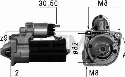 Messmer 220610 - Starter www.autospares.lv