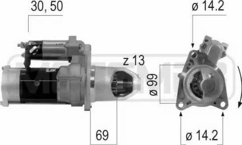 Messmer 220618 - Starteris autospares.lv