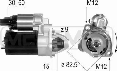 Messmer 220635 - Starteris autospares.lv