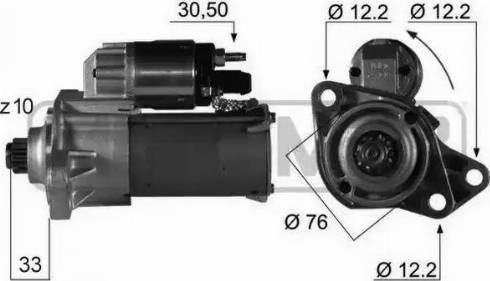 Messmer 220056 - Starteris www.autospares.lv