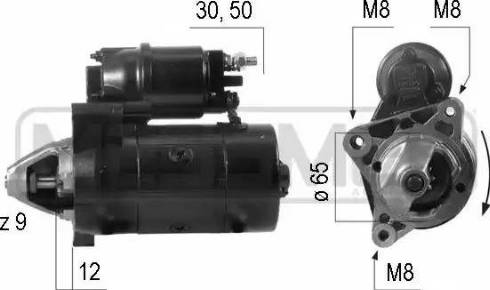 Messmer 220018 - Starteris autospares.lv