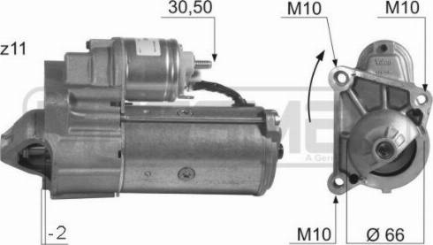 Messmer 220021A - Starteris autospares.lv