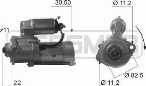 Messmer 220195A - Starteris autospares.lv